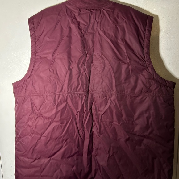 Nike Air Jordan Men's Lifestyle Down Vest Maroon Size 3XL - Picture 5 of 5